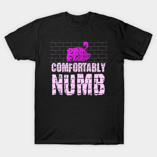 COMFORTABLY NUMB (PINK FLOYD) T-Shirt by RangerScots